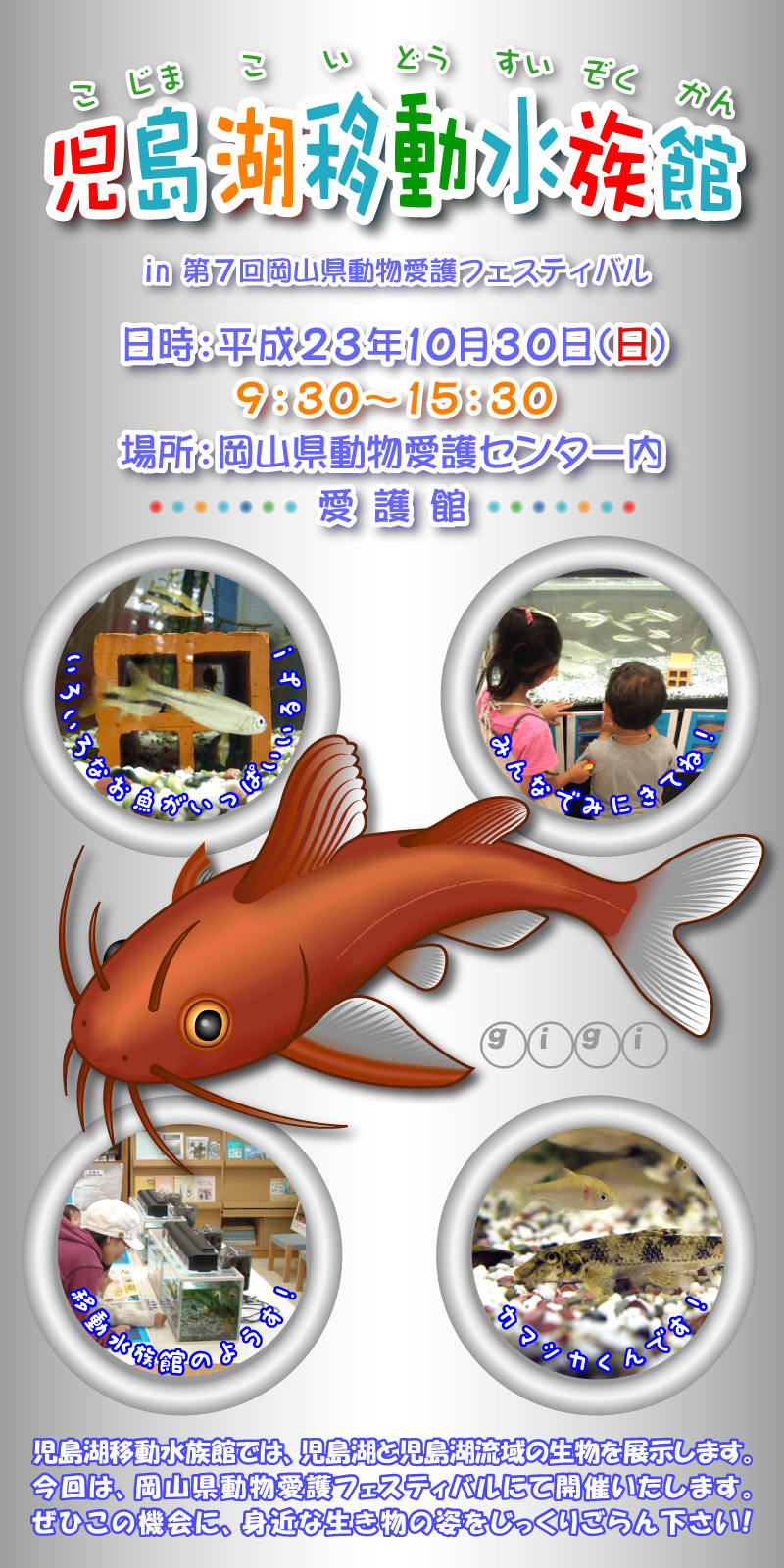 岡山県動物愛護フェスティバルwebポスター